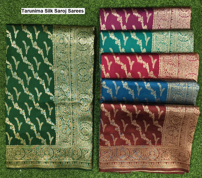 Tarunima Silk Saroj Sarees Wholesaler Ahmedabad