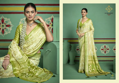 Tashi 1 Shubh Shree Brasso Sarees Wholesaler India