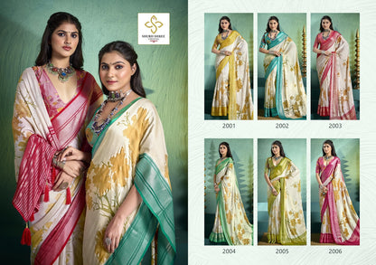 Tashi 2 Shubh Shree Brasso Sarees Exporter India