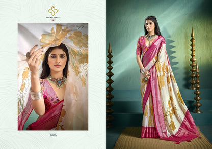 Tashi 2 Shubh Shree Brasso Sarees Exporter India