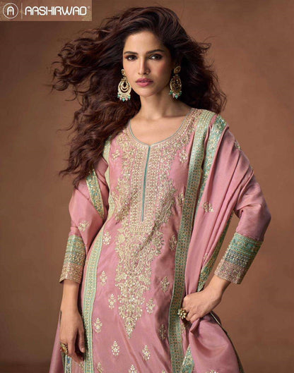 Tashi Aashirwad Creation Organza Readymade Plazzo Style Suits Wholesale