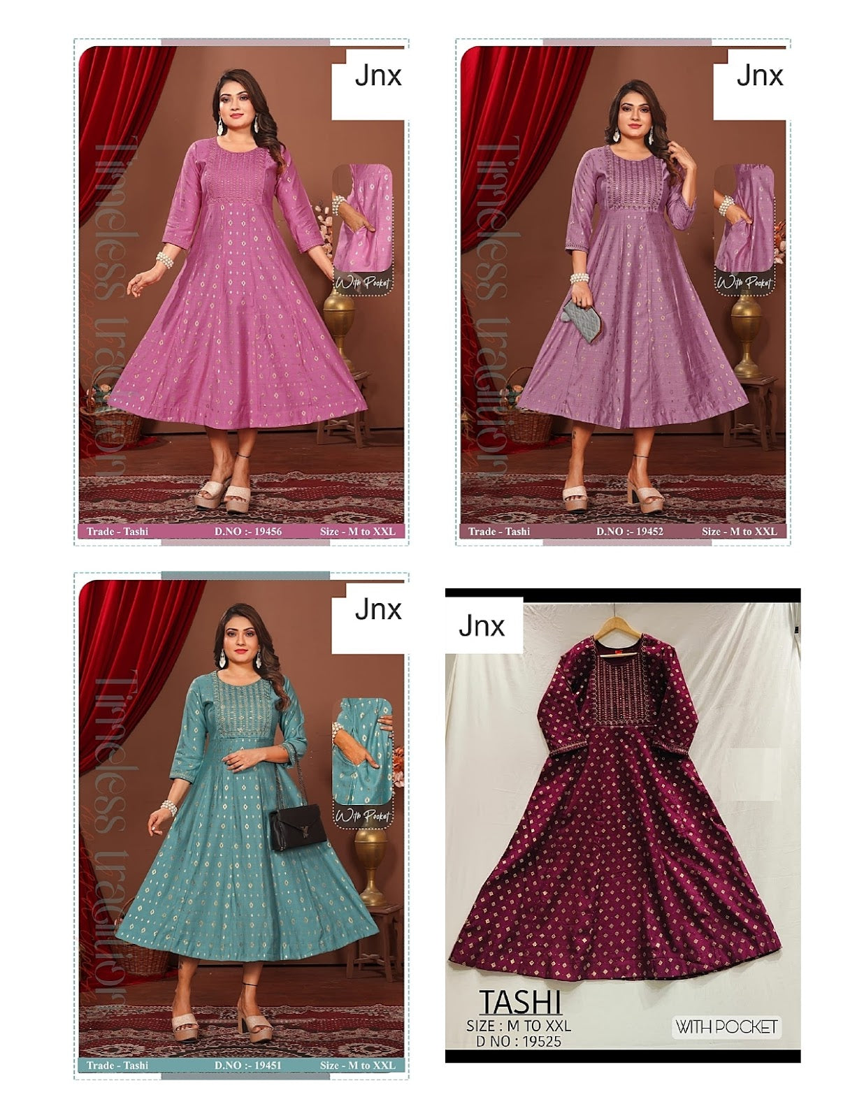 Tashi Jnx Vetican Kurti With Pocket Manufacturer Gujarat