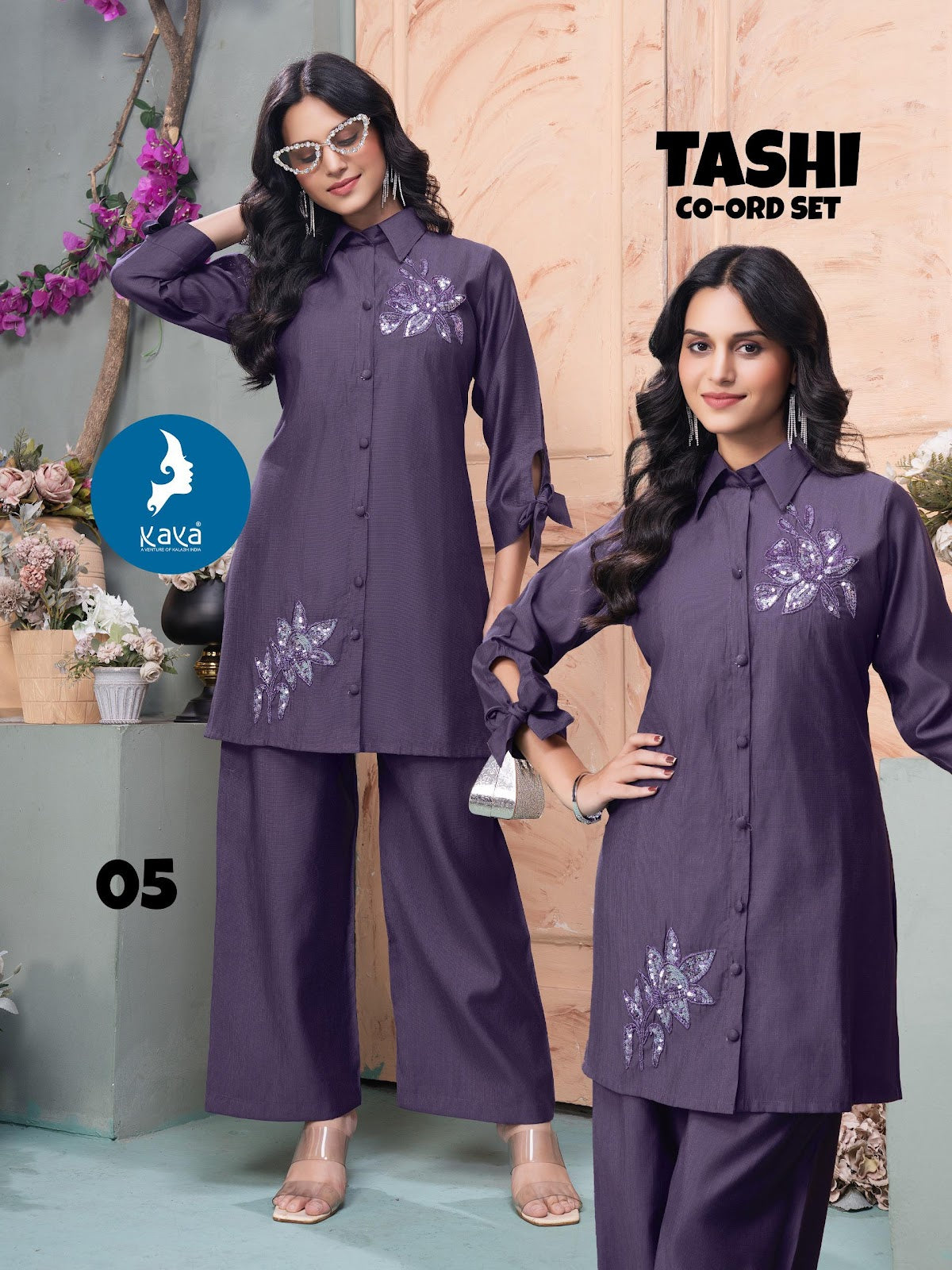 Tashi Kaya Vertican Co Ord Set Wholesaler