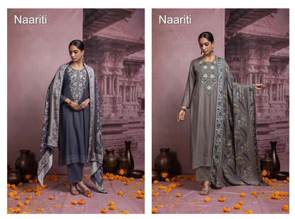 Tashnee Naariti Pashmina Suits Wholesaler Ahmedabad