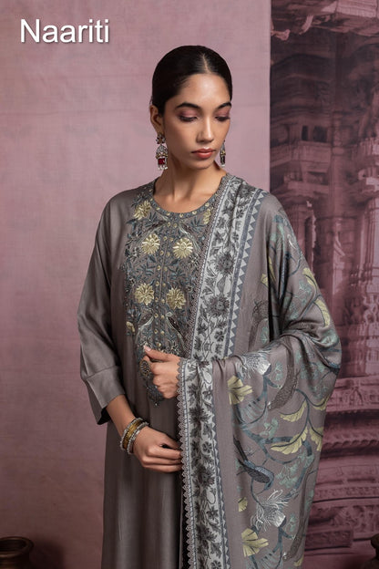 Tashnee Naariti Pashmina Suits Wholesaler Ahmedabad