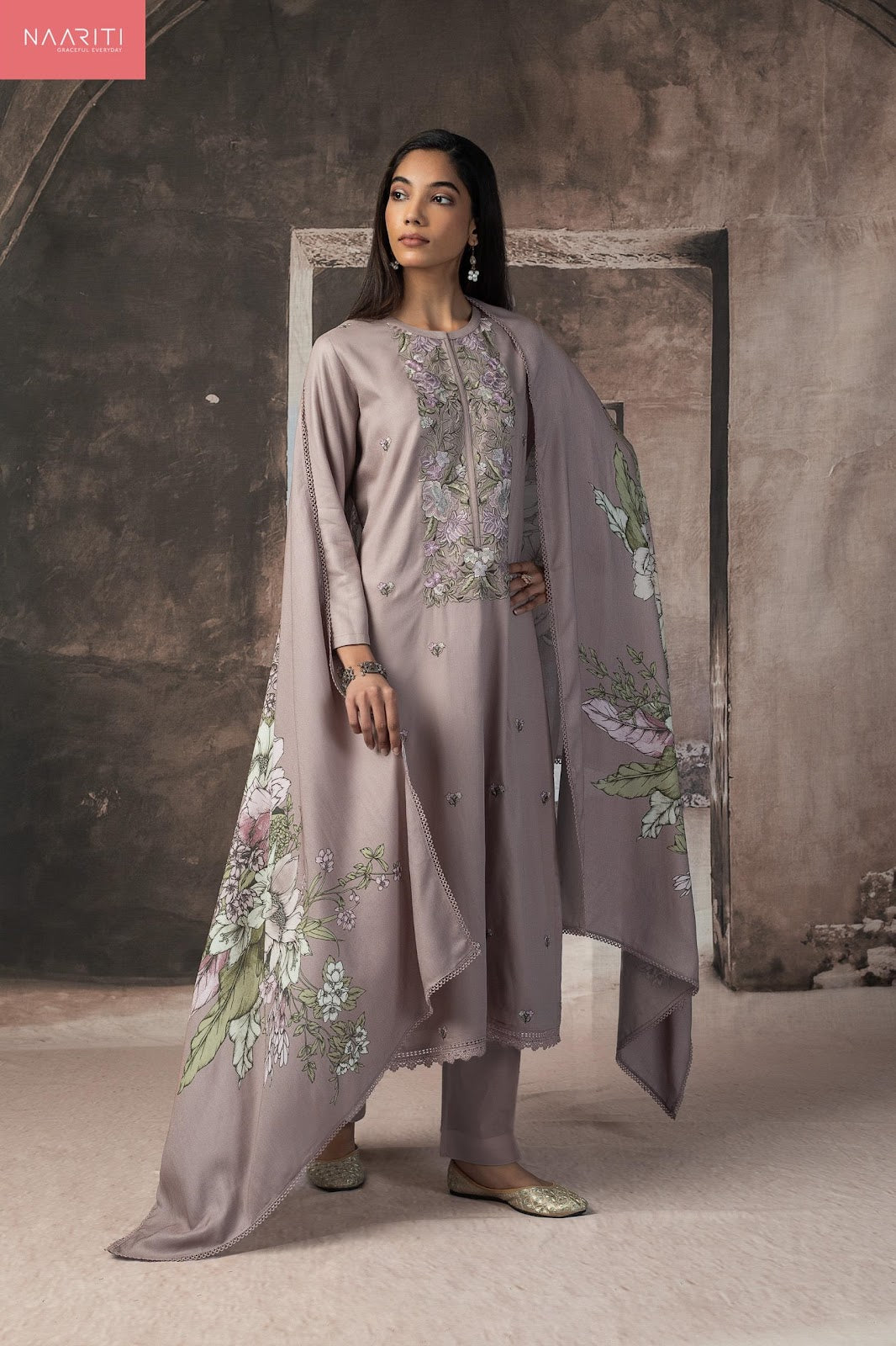 Tashri Naariti Pashmina Suits Wholesaler India