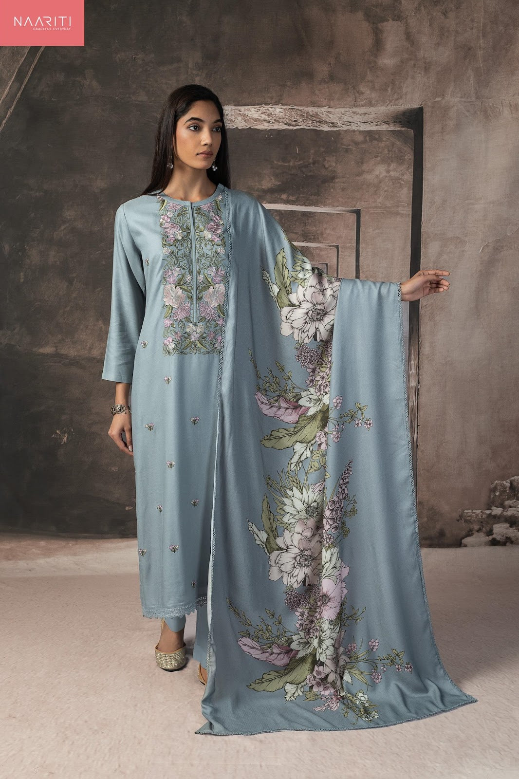 Tashri Naariti Pashmina Suits Wholesaler India