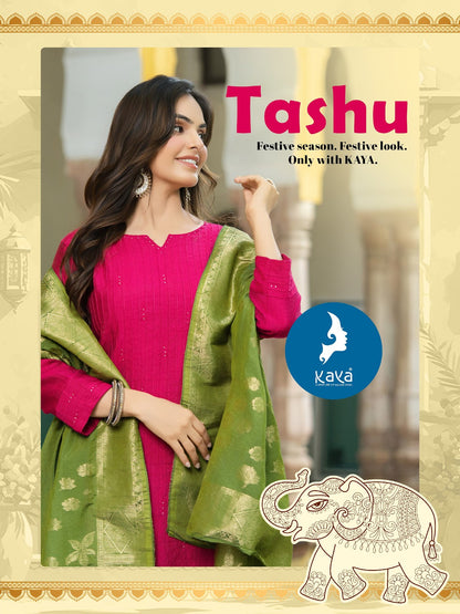 Tashu Kaya Vertican Readymade Pant Style Suits Manufacturer Gujarat