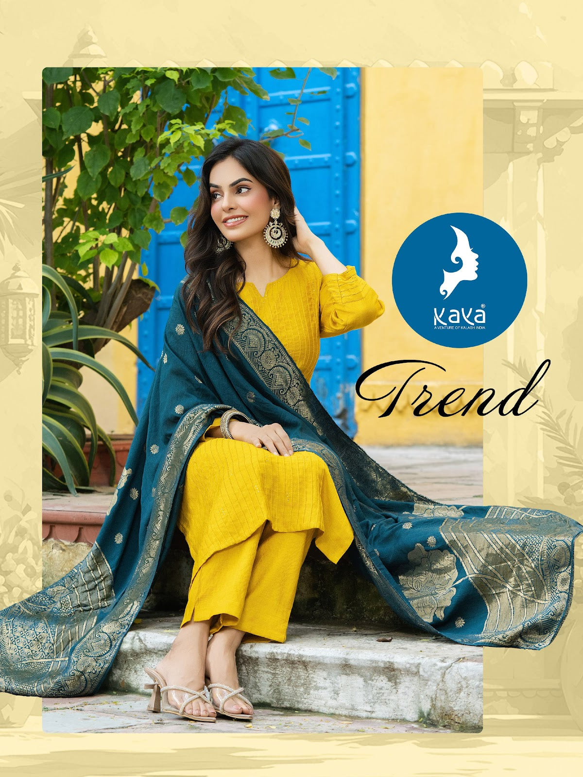 Tashu Kaya Vertican Readymade Pant Style Suits Manufacturer Gujarat