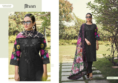 तस्कीन जिहान कॉटन कराची सलवार सूट निर्माता अहमदाबाद
