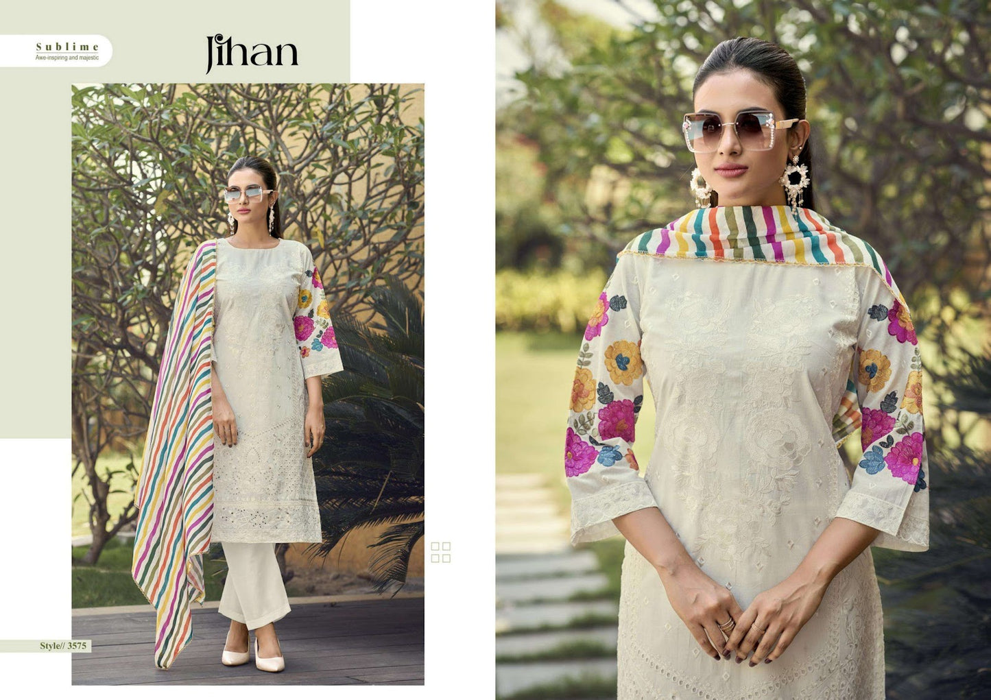 तस्कीन जिहान कॉटन कराची सलवार सूट निर्माता अहमदाबाद