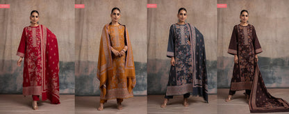 Taskeen Naariti Pashmina Suits Wholesaler