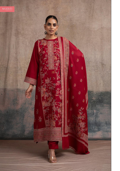 Taskeen Naariti Pashmina Suits Wholesaler