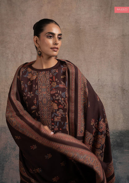 Taskeen Naariti Pashmina Suits Wholesaler