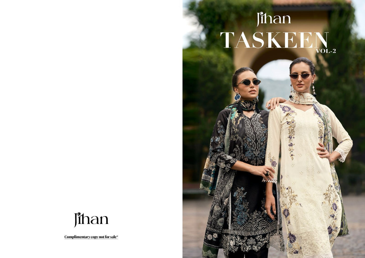Taskeen Vol 2 Jihan Cotton Karachi Salwar Suits Wholesale
