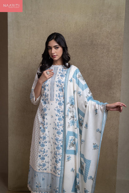 Tasmi Naariti Cotton Lawn Pant Style Suits Supplier Gujarat