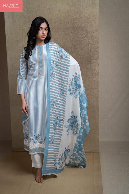 Tasmi Naariti Cotton Lawn Pant Style Suits Supplier Gujarat