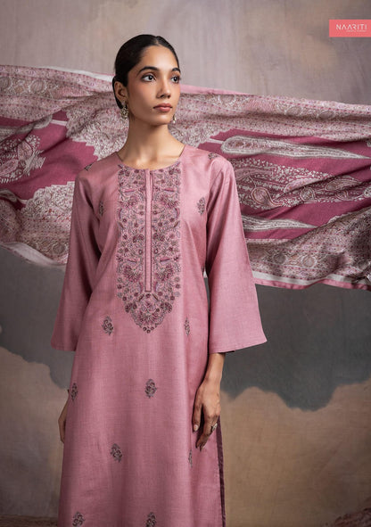 Tasrah Naariti Tussar Silk Pant Style Suits Supplier India