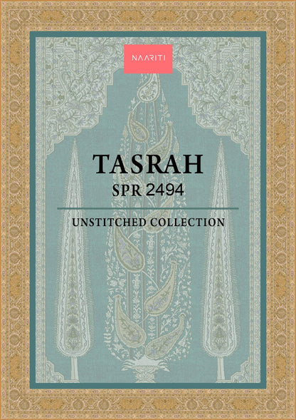 Tasrah Naariti Tussar Silk Pant Style Suits Supplier India