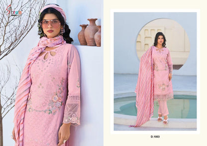 Tasrif Premium Lawn Collection Shree Fabs Cotton Pakistani Salwar Suits Wholesaler Ahmedabad