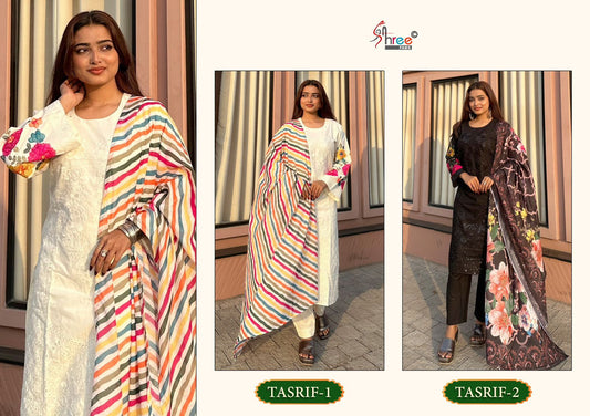 Tasrif Shree Fabs Cotton Karachi Salwar Suits Wholesale