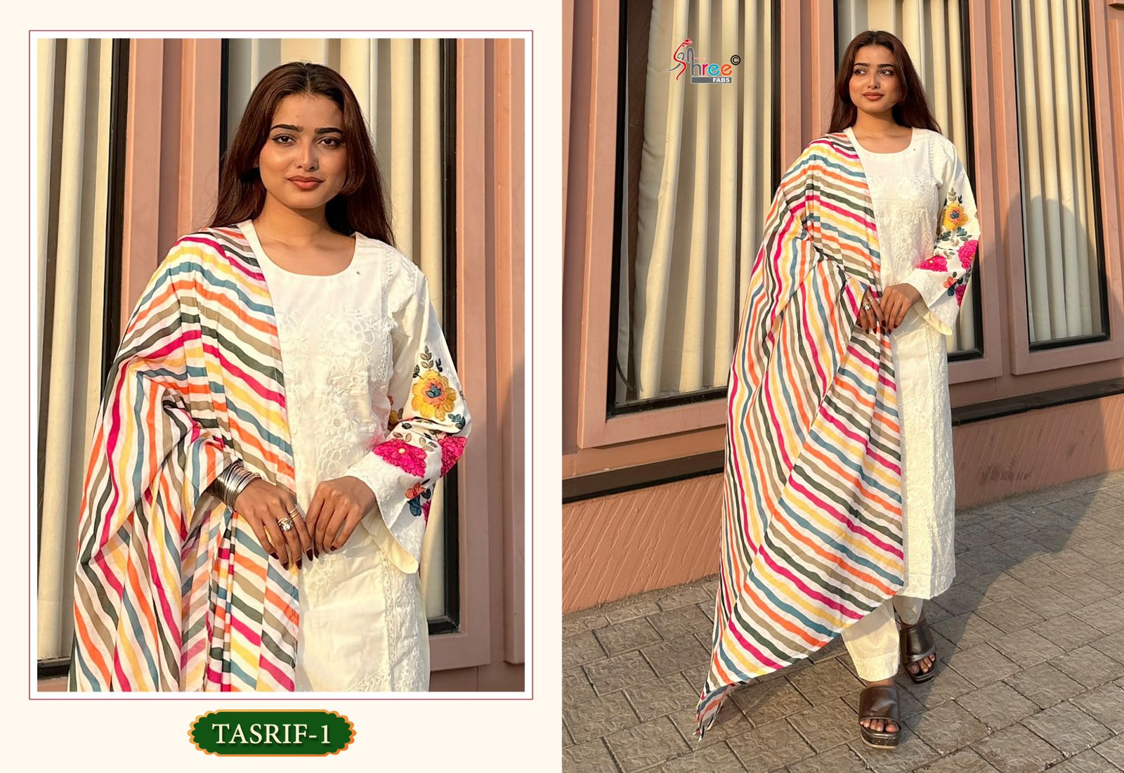 Tasrif Shree Fabs Cotton Karachi Salwar Suits Wholesale