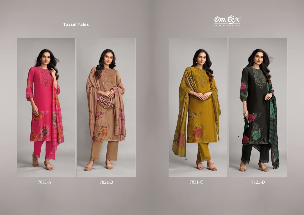 Tassel Tales Omtex Alpine Pant Style Suits Manufacturer India