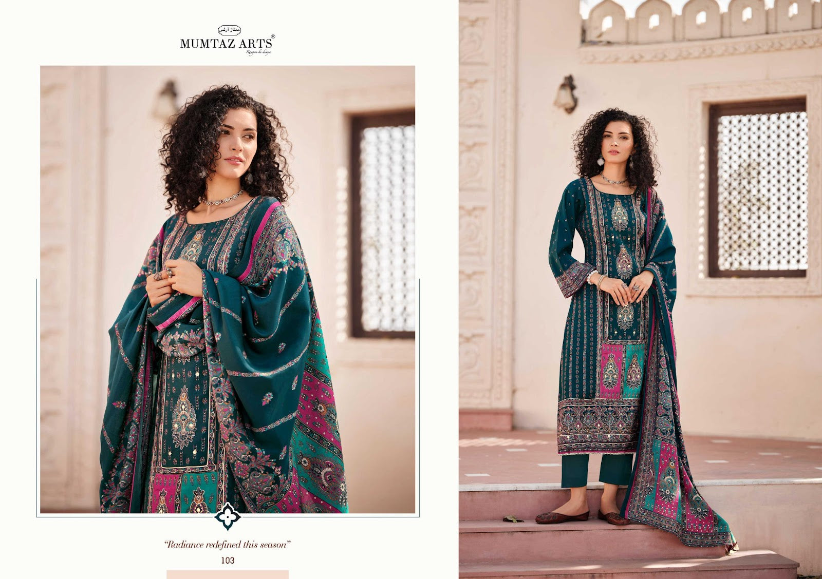 Tasveer Mumtaz Arts Pure Viscose Muslin Karachi Salwar Suits Exporter India