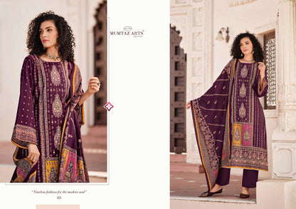 Tasveer Mumtaz Arts Pure Viscose Muslin Karachi Salwar Suits Exporter India