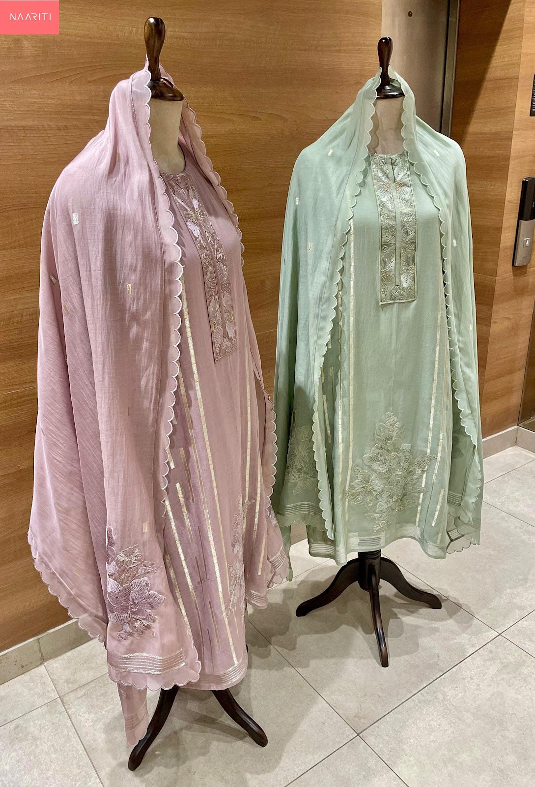 Tasya Naariti Mul Chanderi Salwar Suits Wholesaler Gujarat