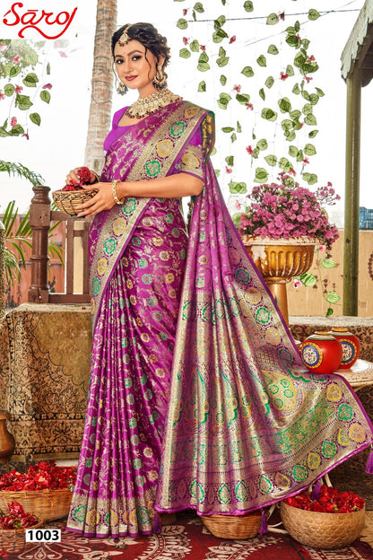 Tathastu Satin Silk Vol 1 Saroj Sarees Wholesale Price