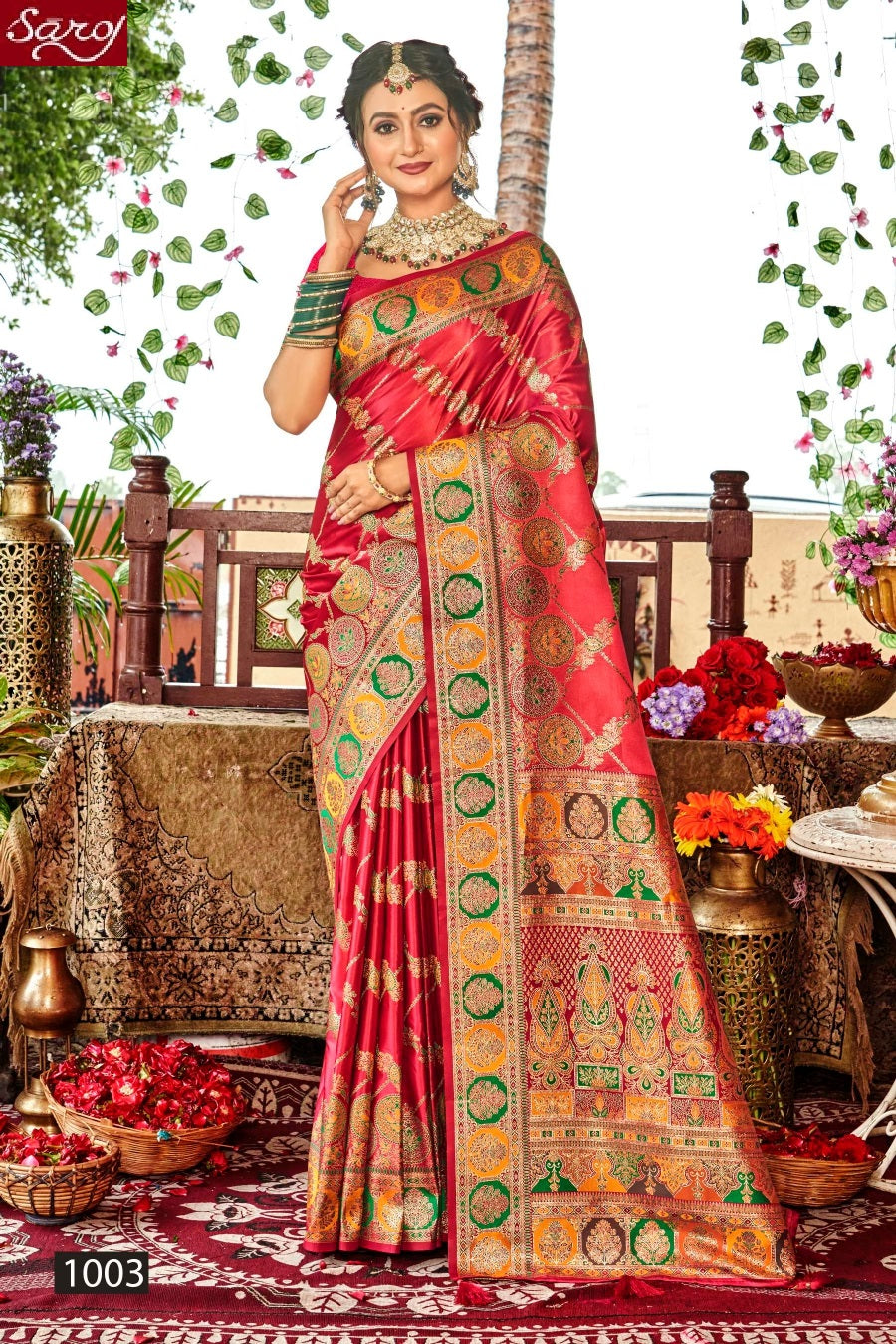 Tathastu Satin Silk Vol 2 Saroj Sarees Exporter Ahmedabad