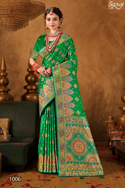 Tathastu Satin Silk Vol 4 Saroj Sarees Supplier Ahmedabad