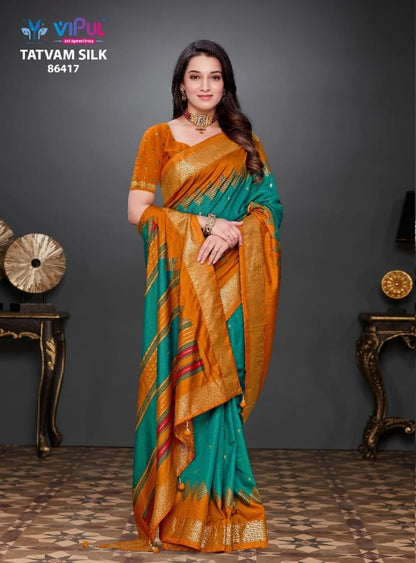 Tatvam Silk Vipul Soft Silk Sarees Exporter India