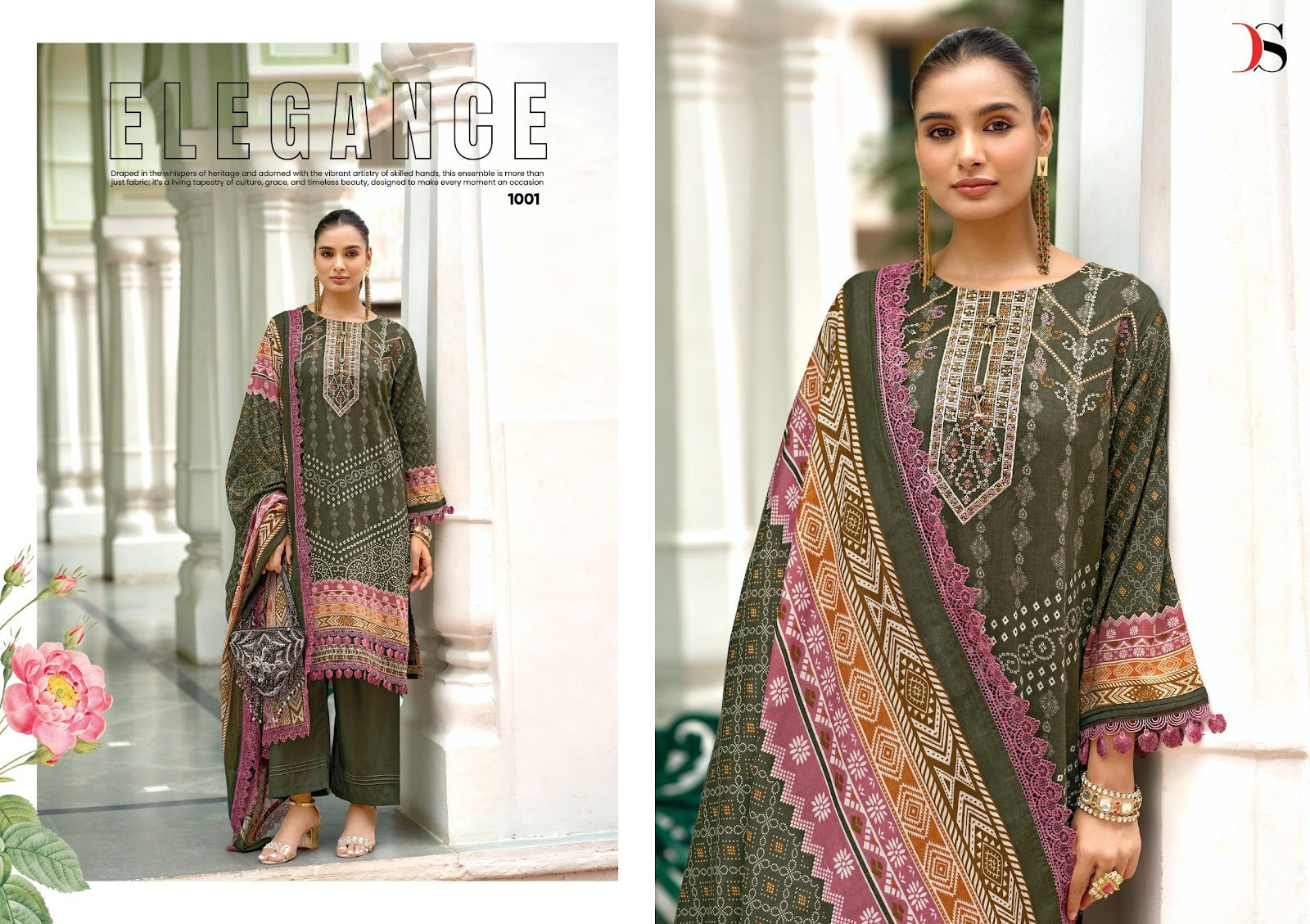 Tawakkal Premium Collection 25 Deepsy Cotton Pakistani Patch Work Suits Wholesaler Gujarat