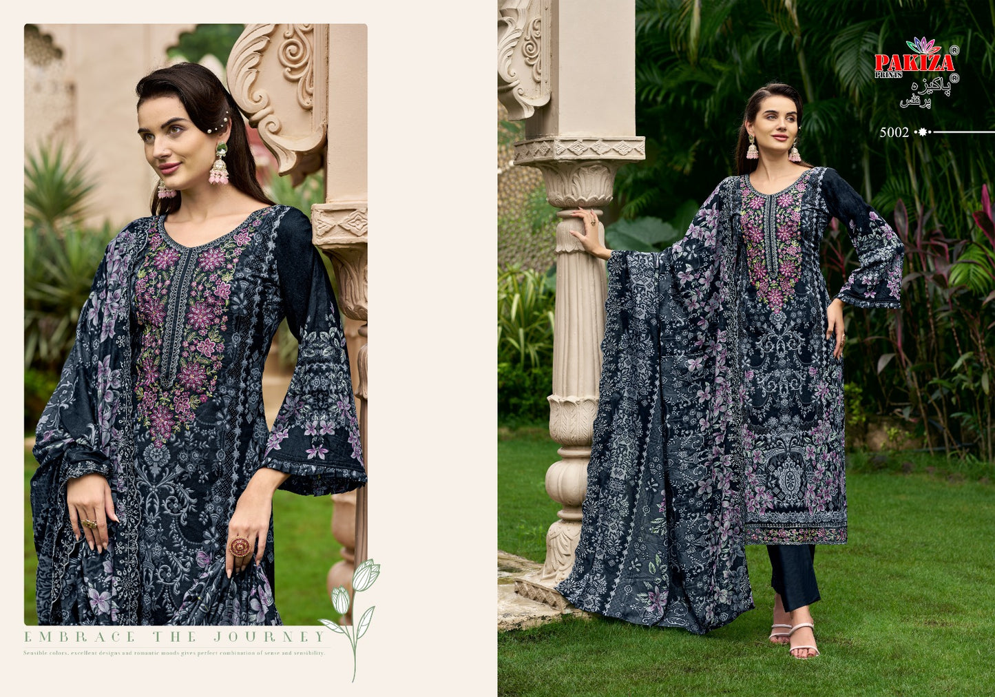 Tawakkal Vol 5 Pakiza Prints Lawn Cotton Karachi Salwar Suits Manufacturer India