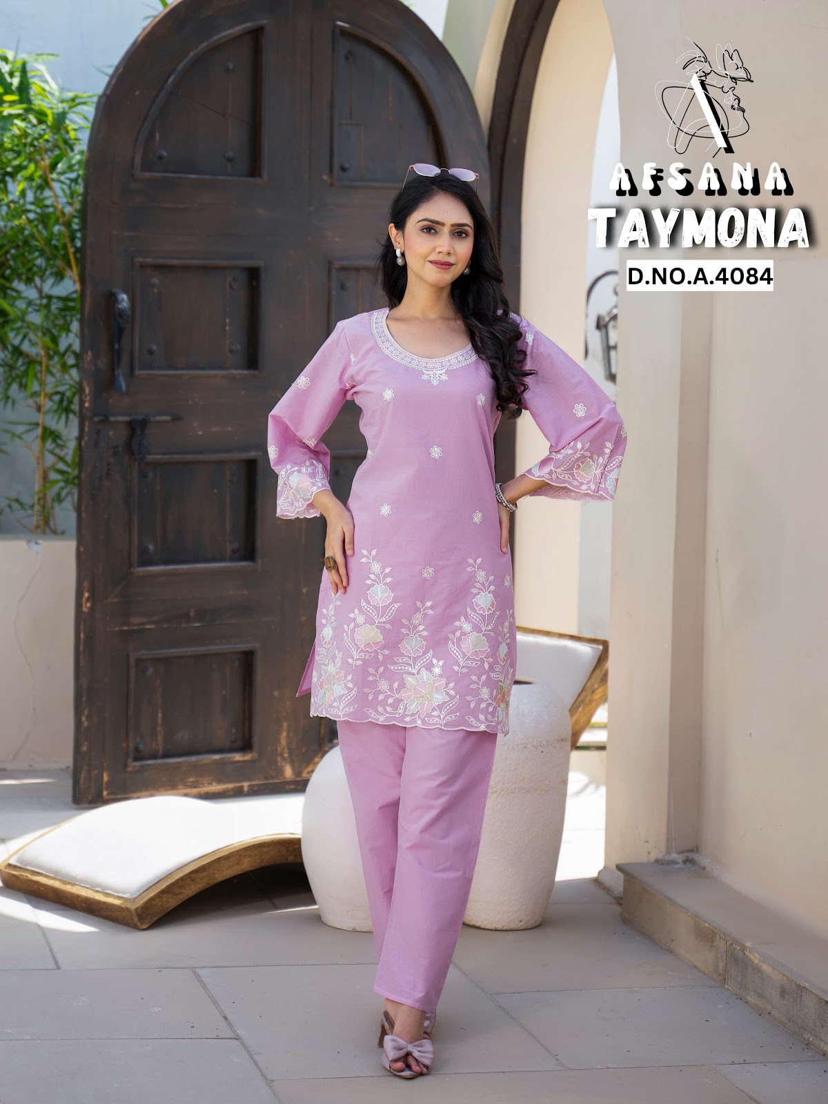 Taymona Afsana Cotton Co Ord Set Exporter Gujarat