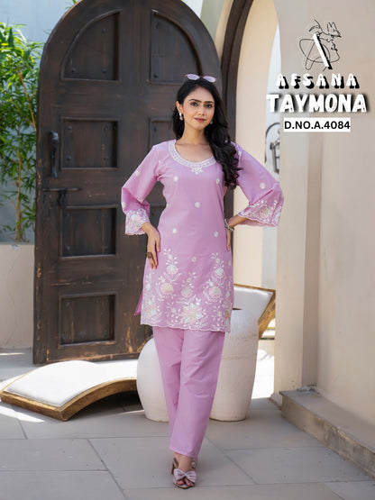 Taymona Afsana Cotton Co Ord Set Exporter Gujarat