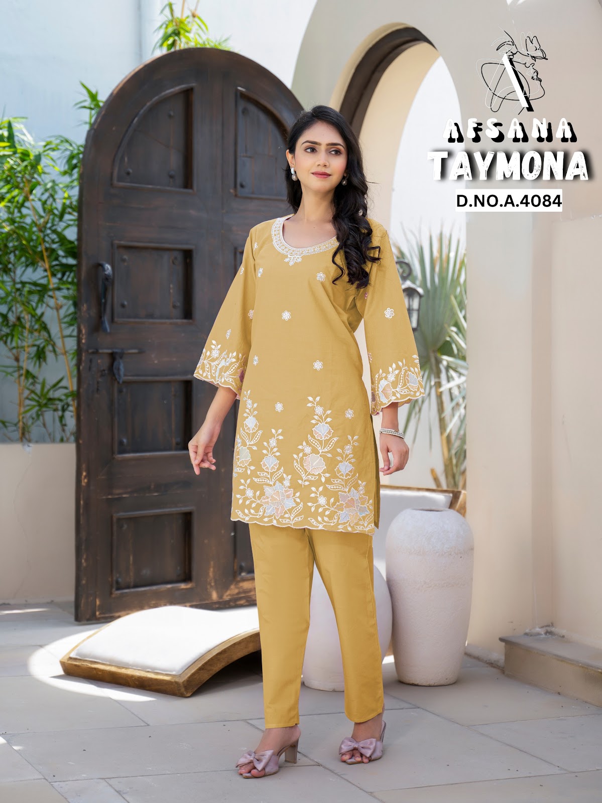 Taymona Afsana Cotton Co Ord Set Exporter Gujarat