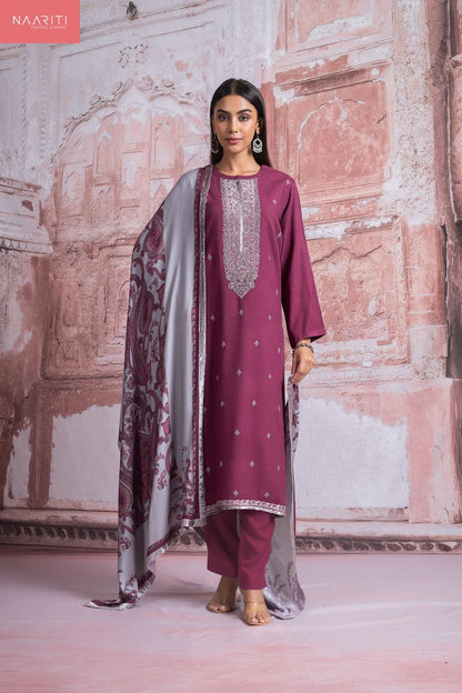 Tazir Naariti Pashmina Suits Wholesale