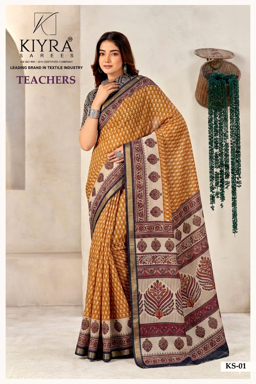 Teachers Kiyra Sarees Supplier Gujarat