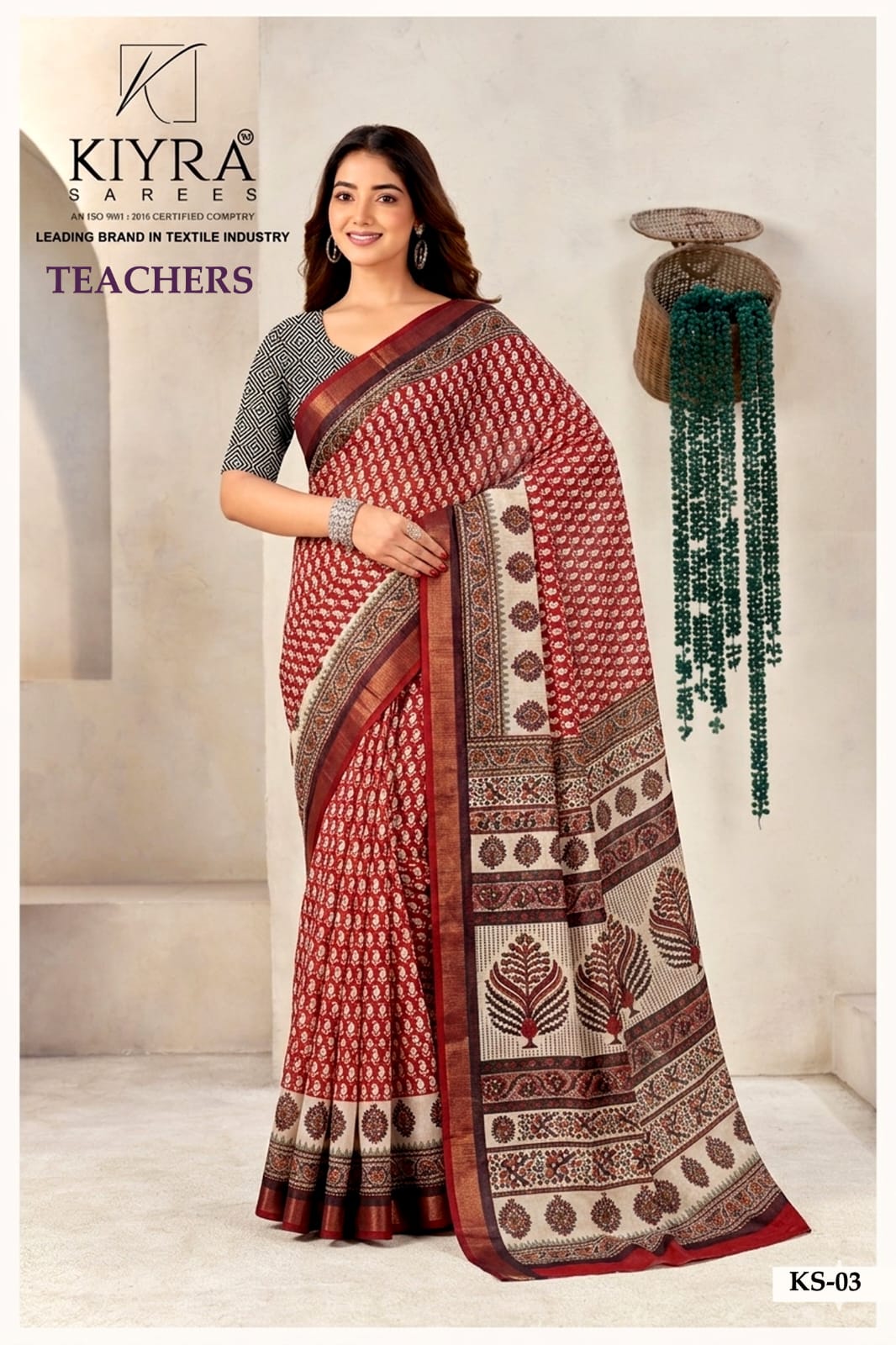 Teachers Kiyra Sarees Supplier Gujarat