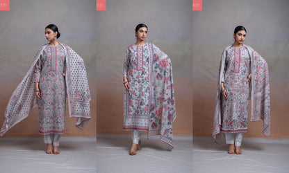 Teeza Naariti Lawn Cotton Pakistani Salwar Suits Supplier Ahmedabad