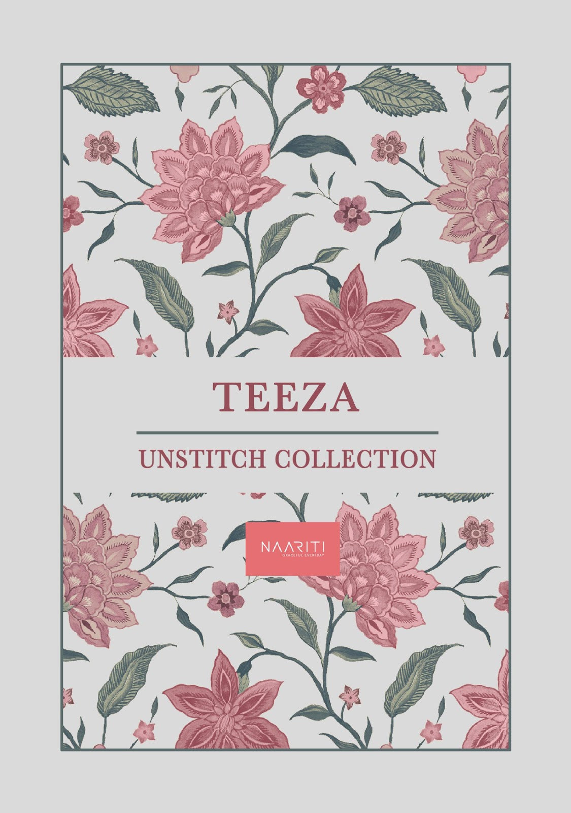 Teeza Naariti Lawn Cotton Pakistani Salwar Suits Supplier Ahmedabad