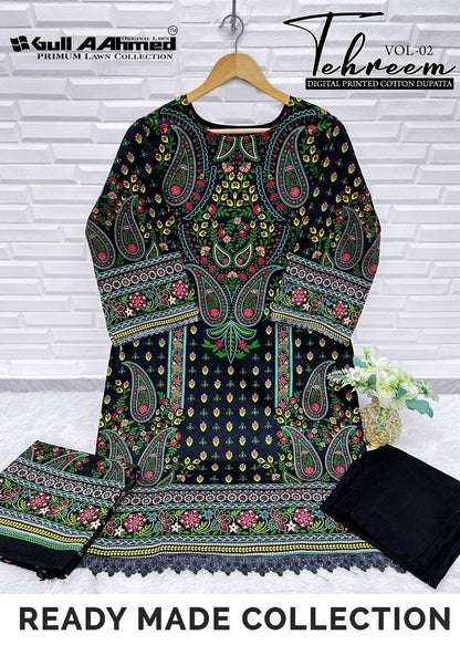 Tehreem Vol 2 Gul Ahmed Lawn Karachi Readymade Suits Wholesale Price