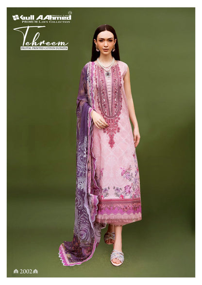 Tehreem Vol 2 Gul Ahmed Lawn Karachi Salwar Suits Wholesaler Gujarat