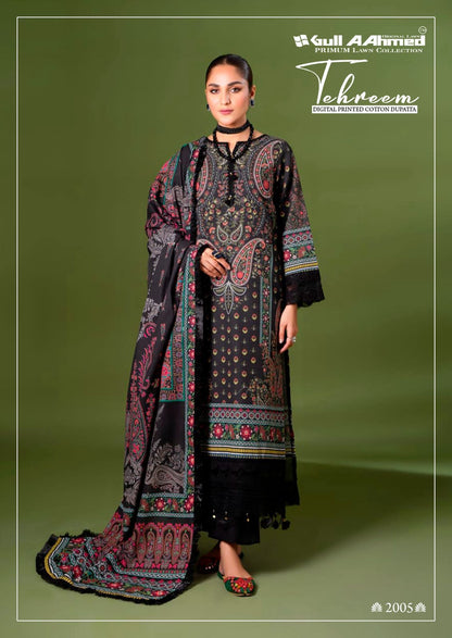 Tehreem Vol 2 Gul Ahmed Lawn Karachi Salwar Suits Wholesaler Gujarat