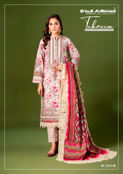 Tehreem Vol 2 Gul Ahmed Lawn Karachi Salwar Suits Wholesaler Gujarat