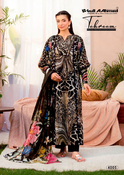 Tehreem Vol 4 Gul Ahmed Lawn Karachi Salwar Suits Supplier
