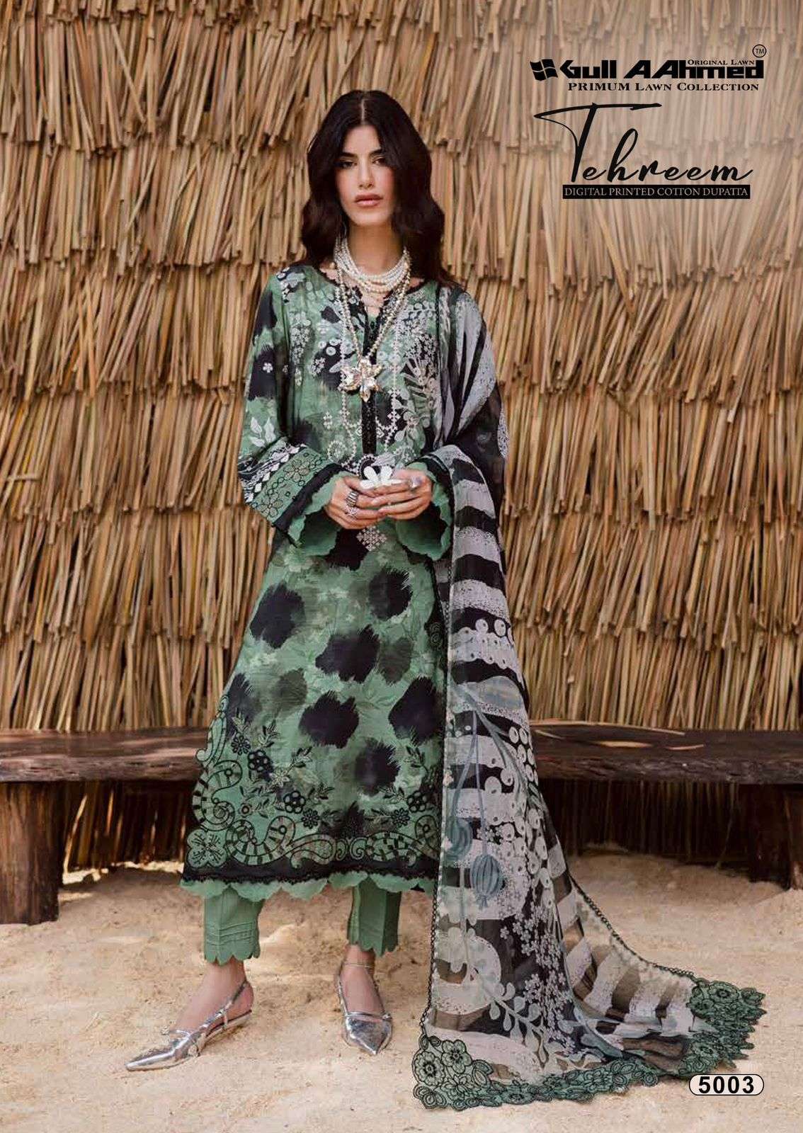 Tehreem Vol 5 Gul Ahmed Lawn Karachi Readymade Suits Supplier